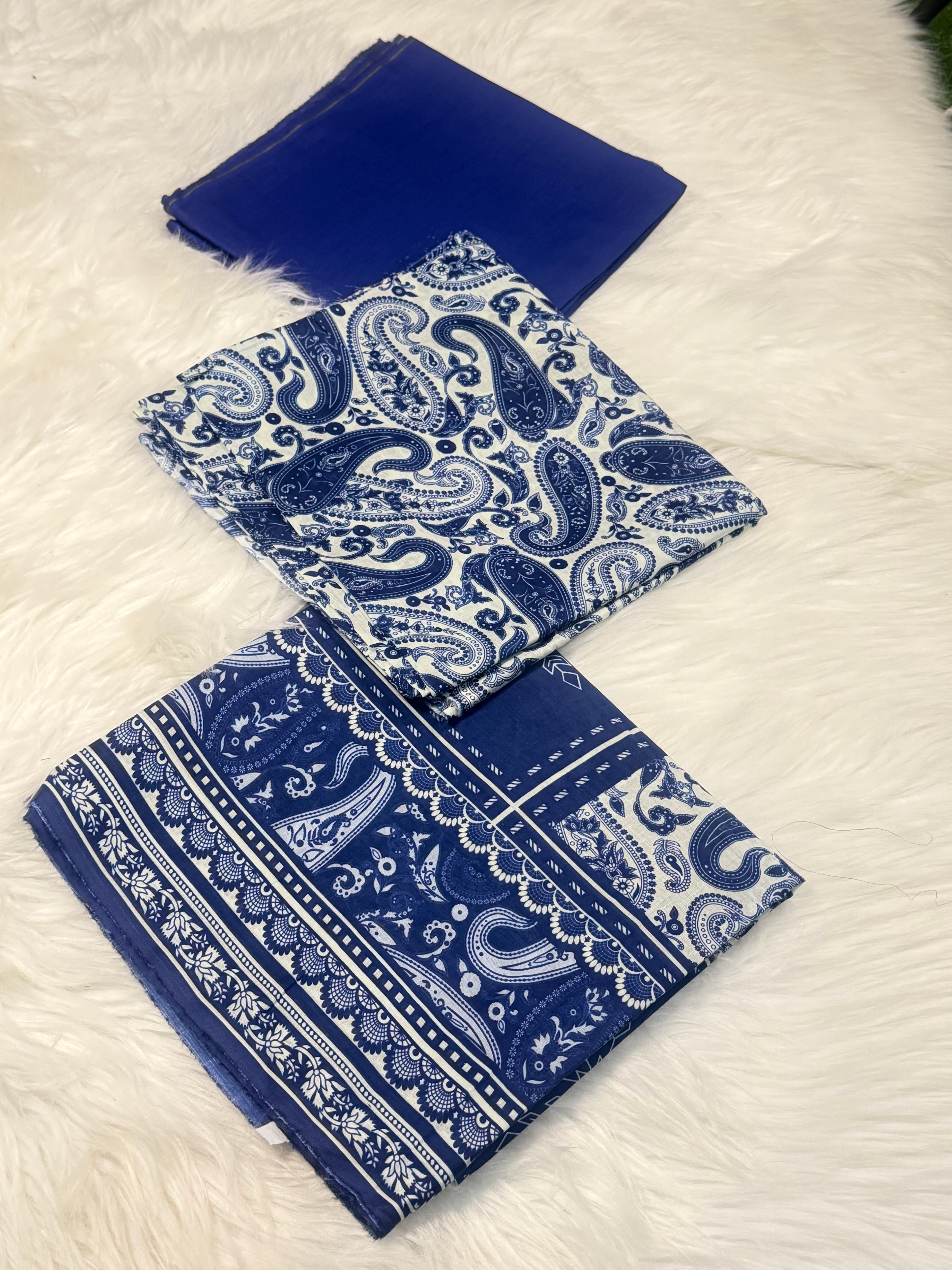 3pcs Alkaram print lawn D-05