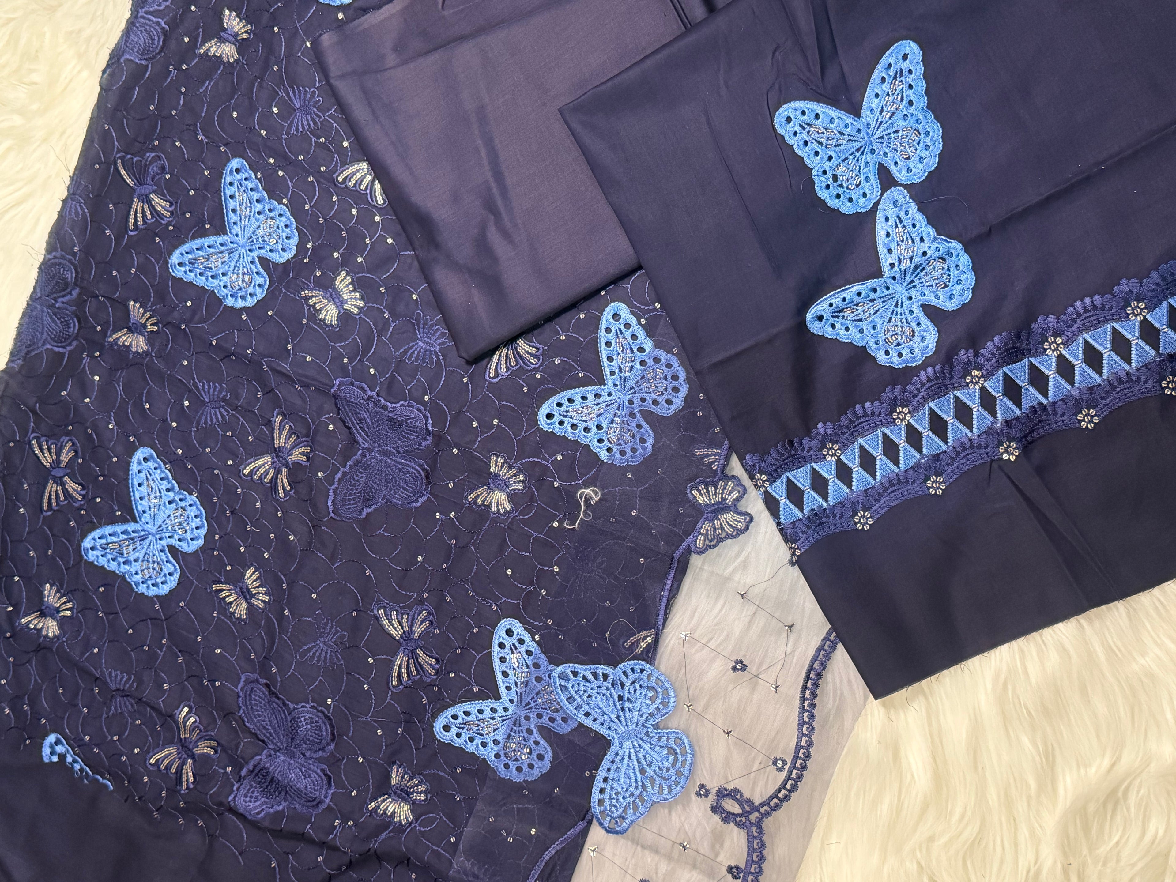 2pcs Butterfly Moonlight lawn