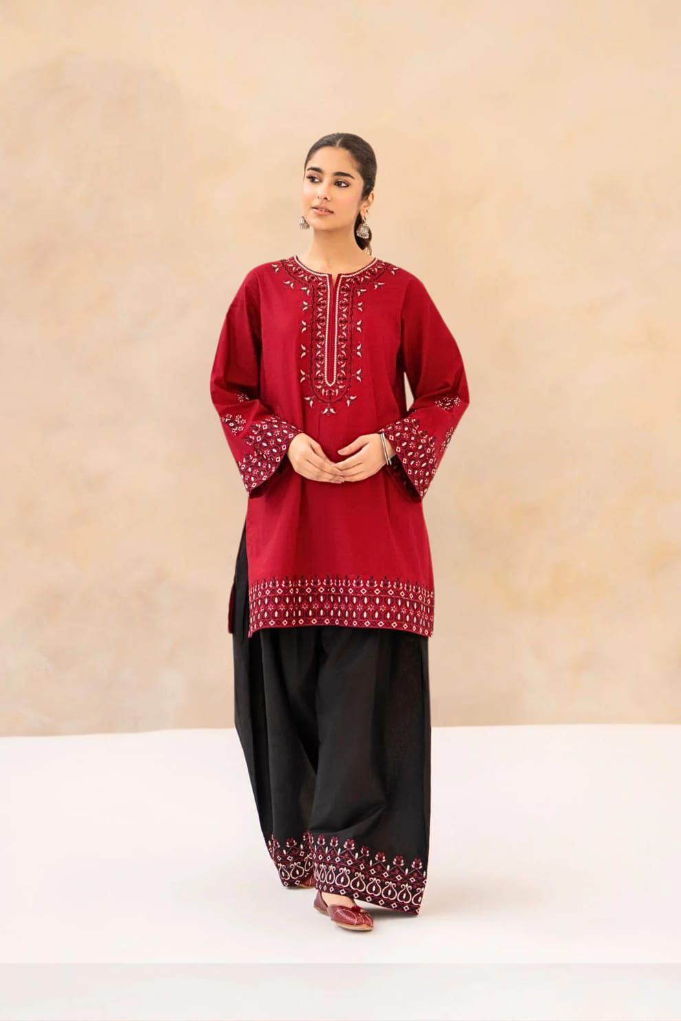 2pcs Urge Red Black lawn