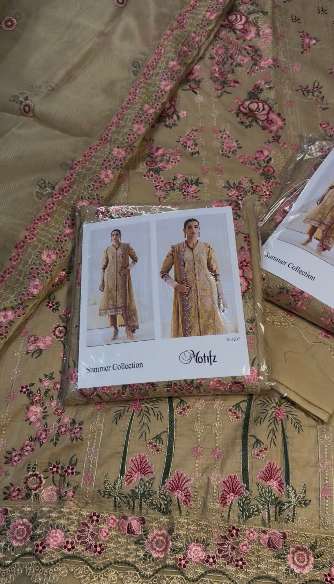 3pcs Motifz Skin Emb lawn