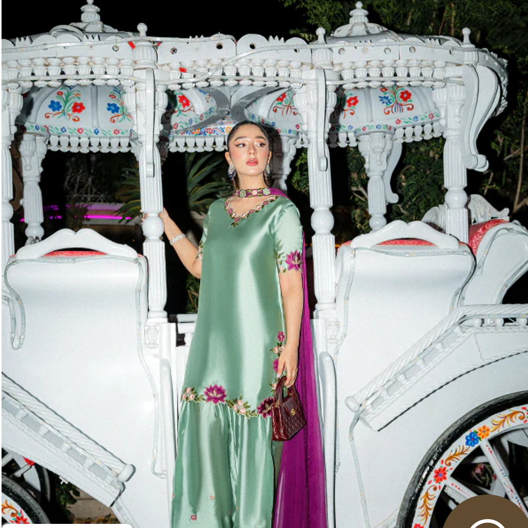 3pcs Nazish Jhangir Silk Emb