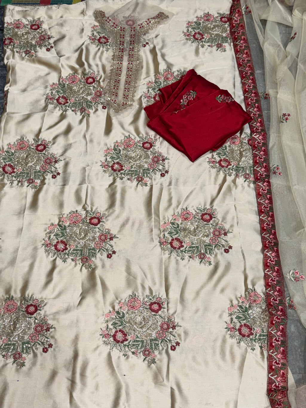 Ethnic Silk festive Embroidered