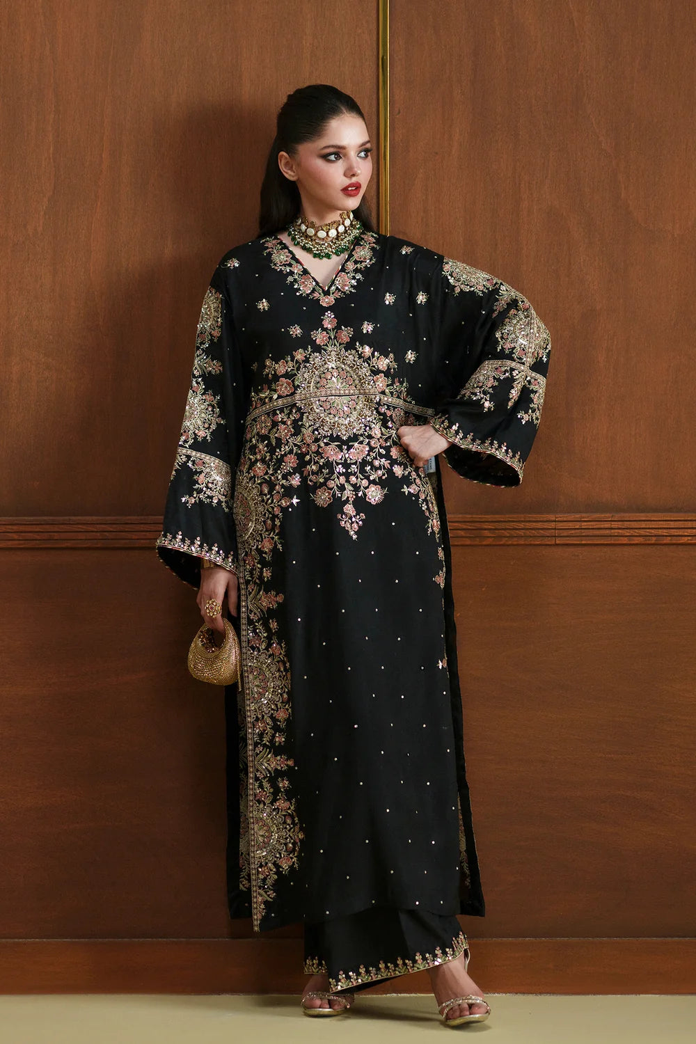 2pcs Ethnic Viral Belt Embroidery Silk