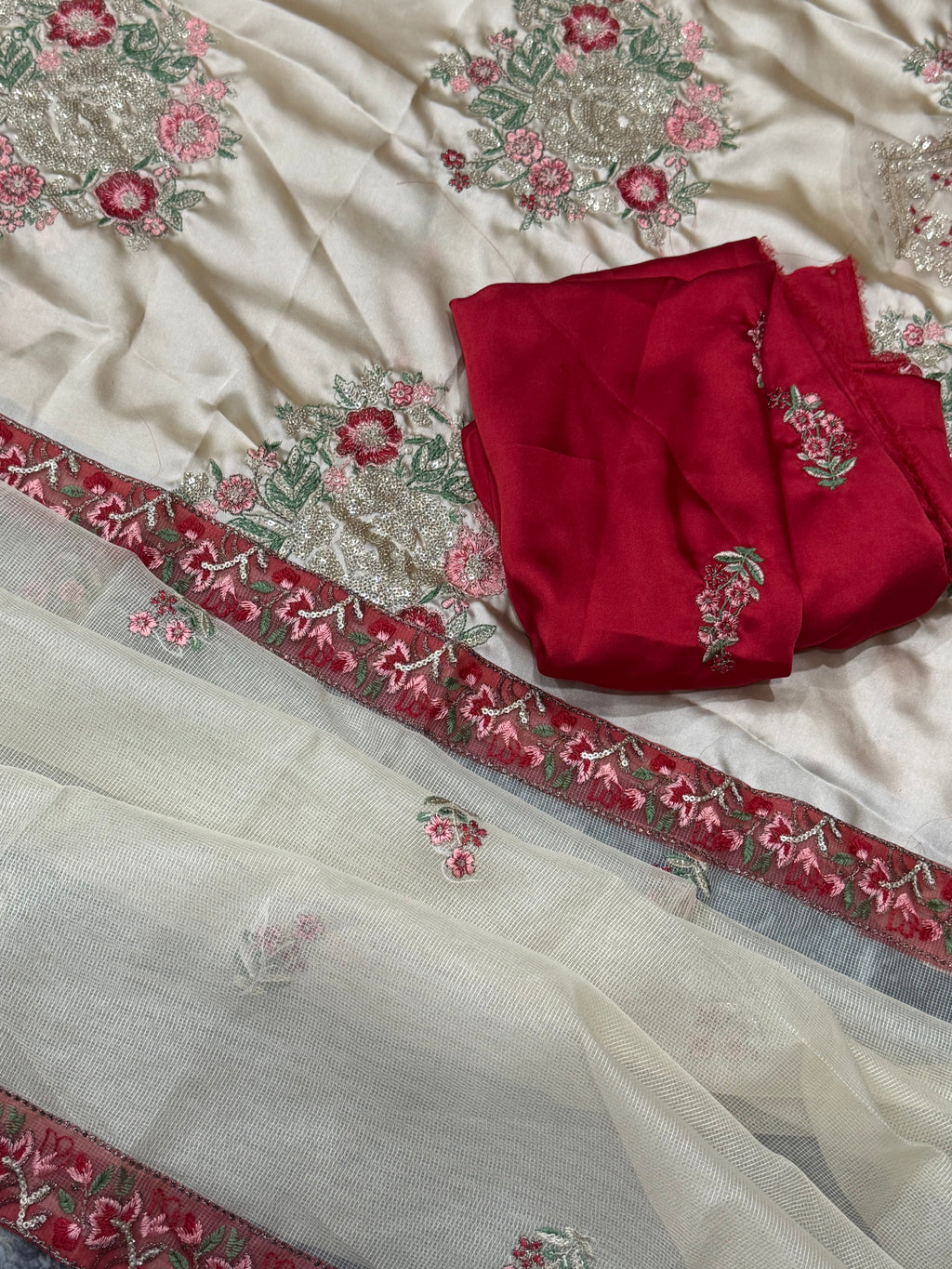 Ethnic Silk festive Embroidered