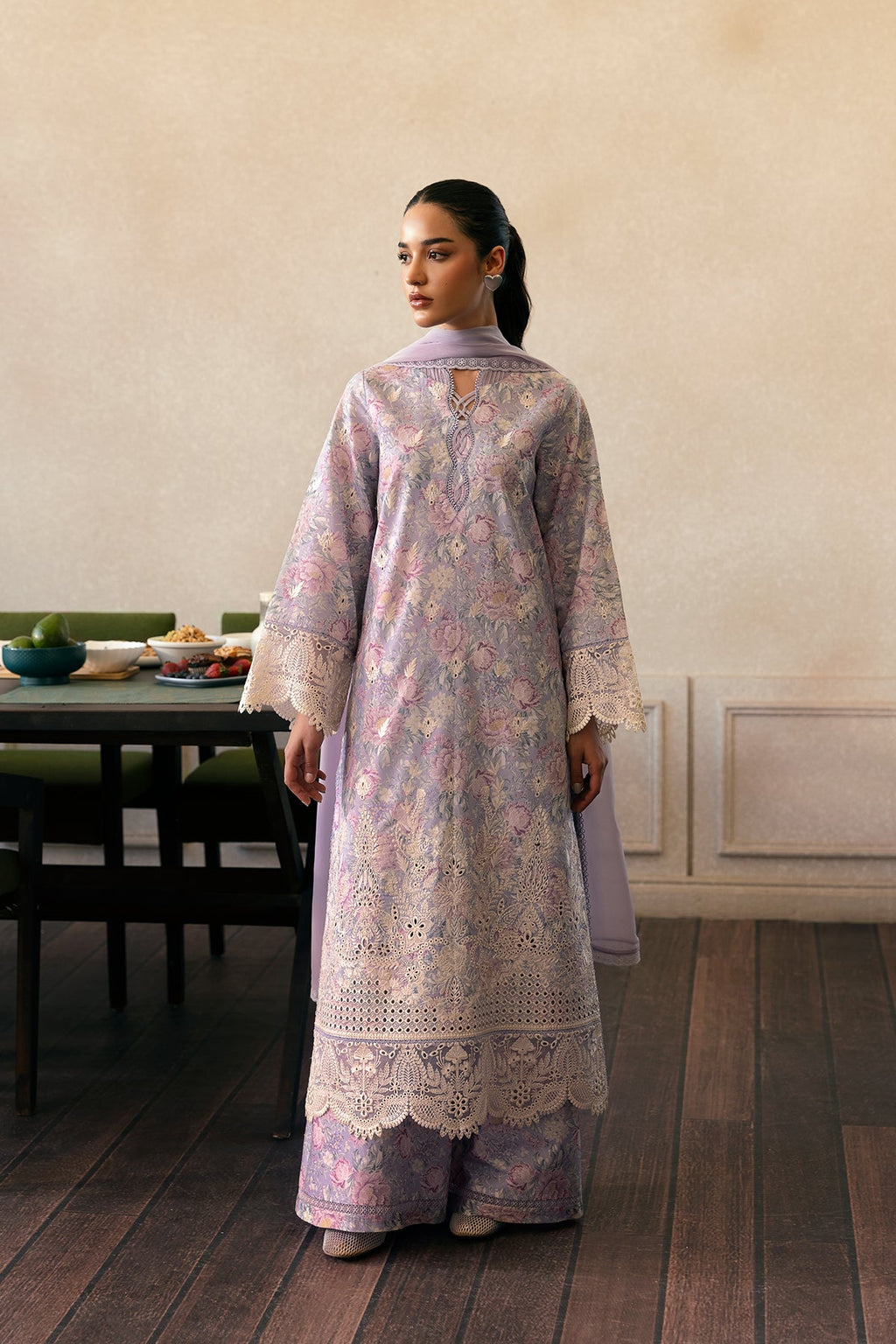 3pcs Afrozeh Flower lawn