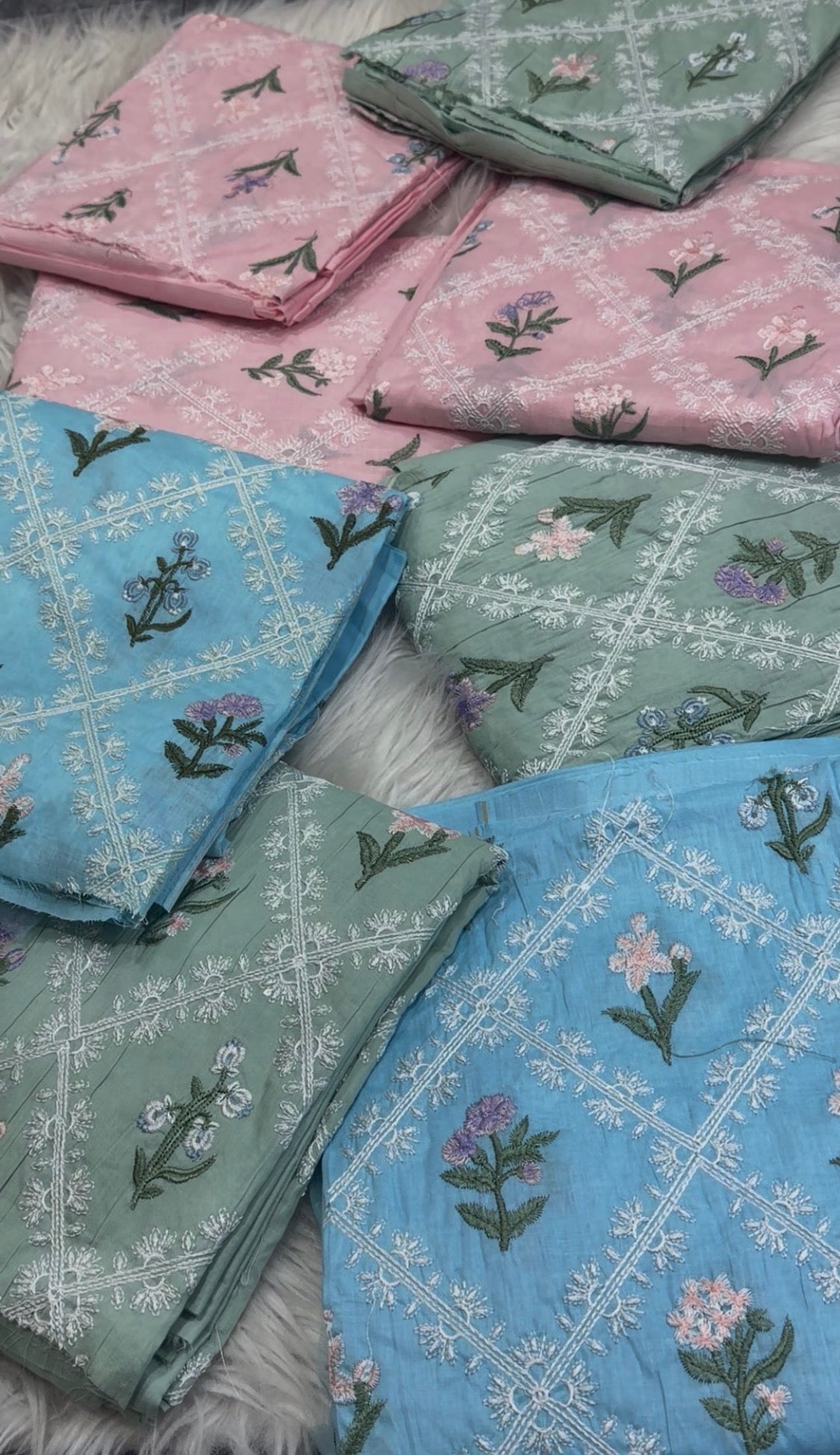 2pcs Maria B box Emb lawn