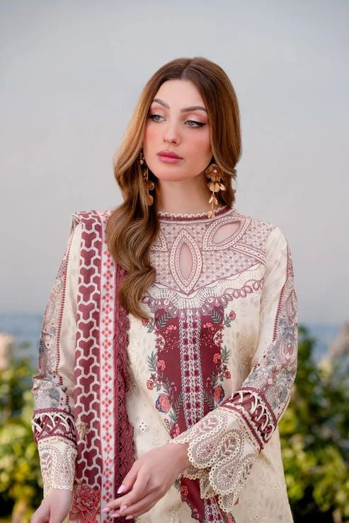 3pcs Shezlin print Lawn