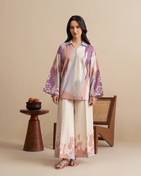 2pcs Khaddar Printed Seran Digital