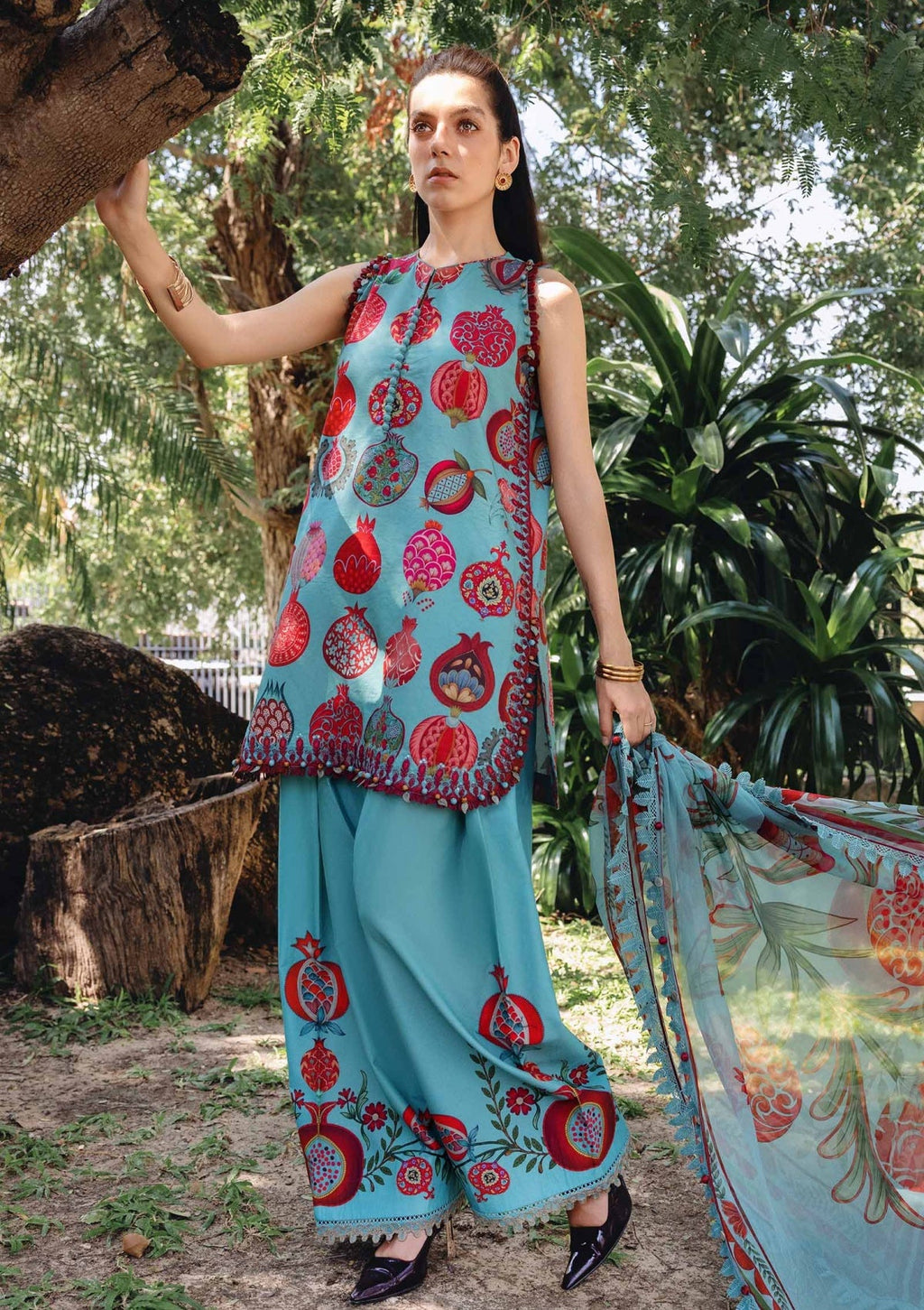 3pcs Anari Zinc Maria B lawn