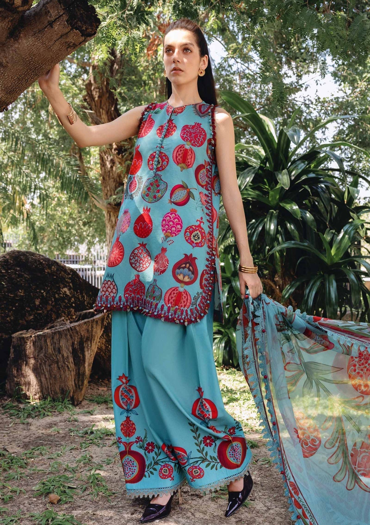 3pcs Anari Zinc Maria B lawn
