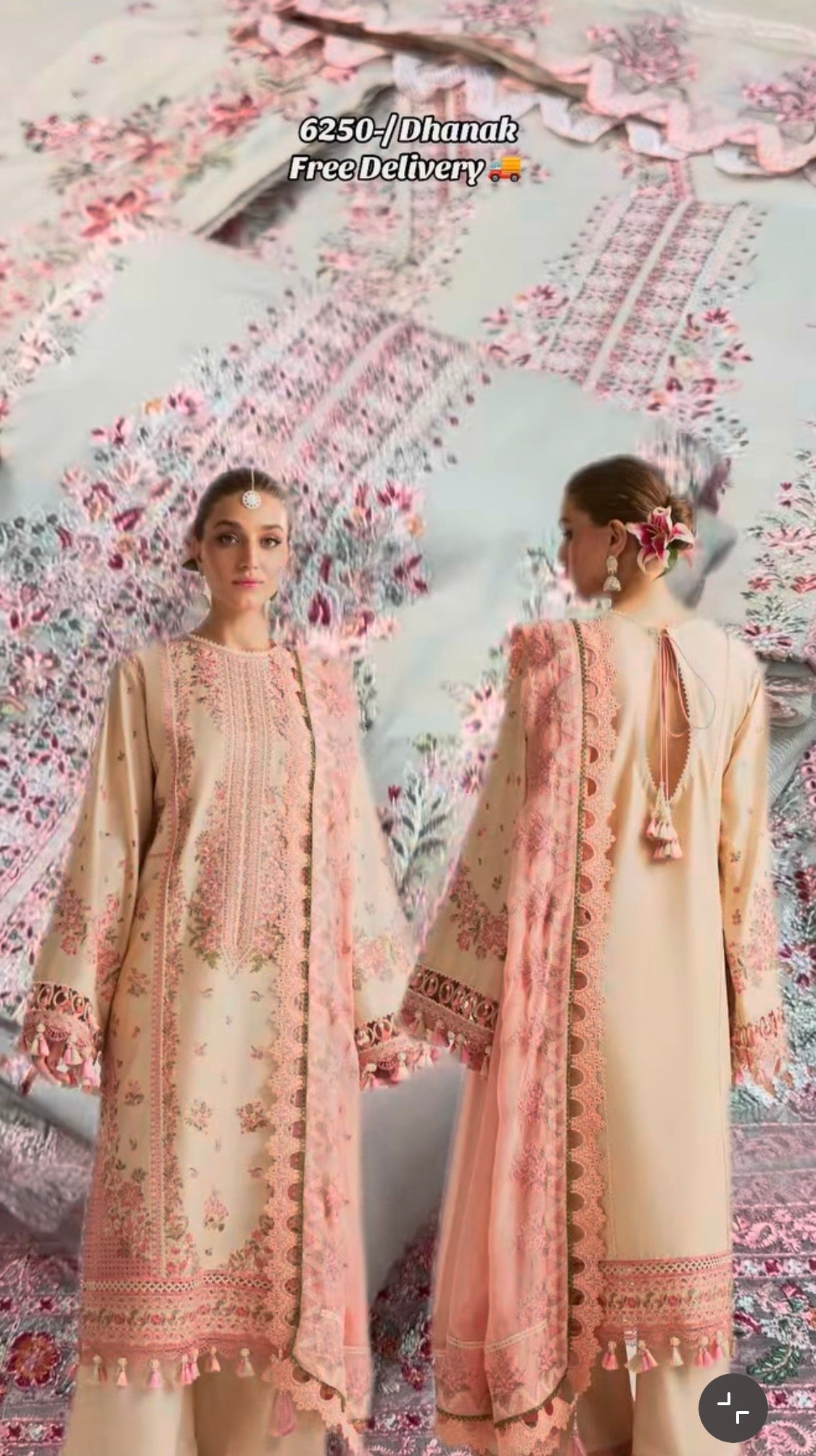 3pcs Hussain Rehar Skin Viral Dhanak Winter