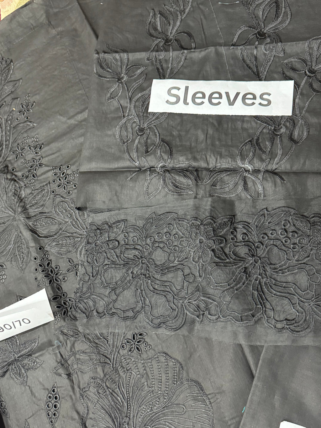 3pcs Rangrasiya Black