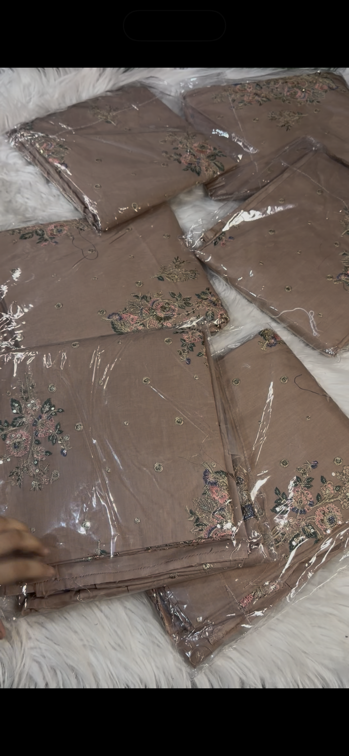 2pcs Chrizmah Dark Skin lawn