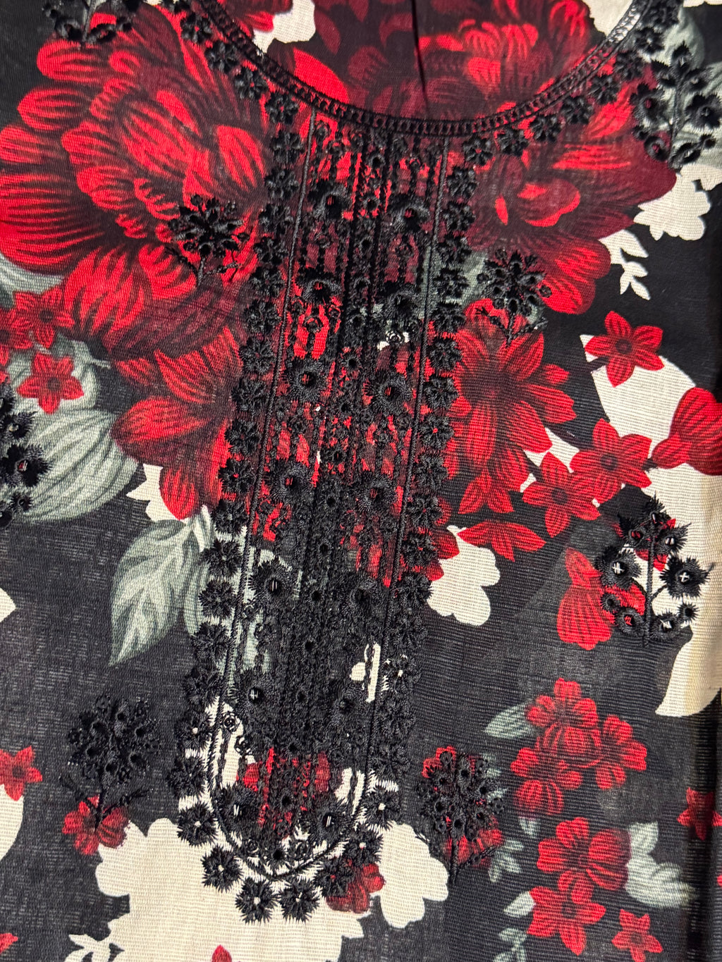 3pcs Embroidery khaddar