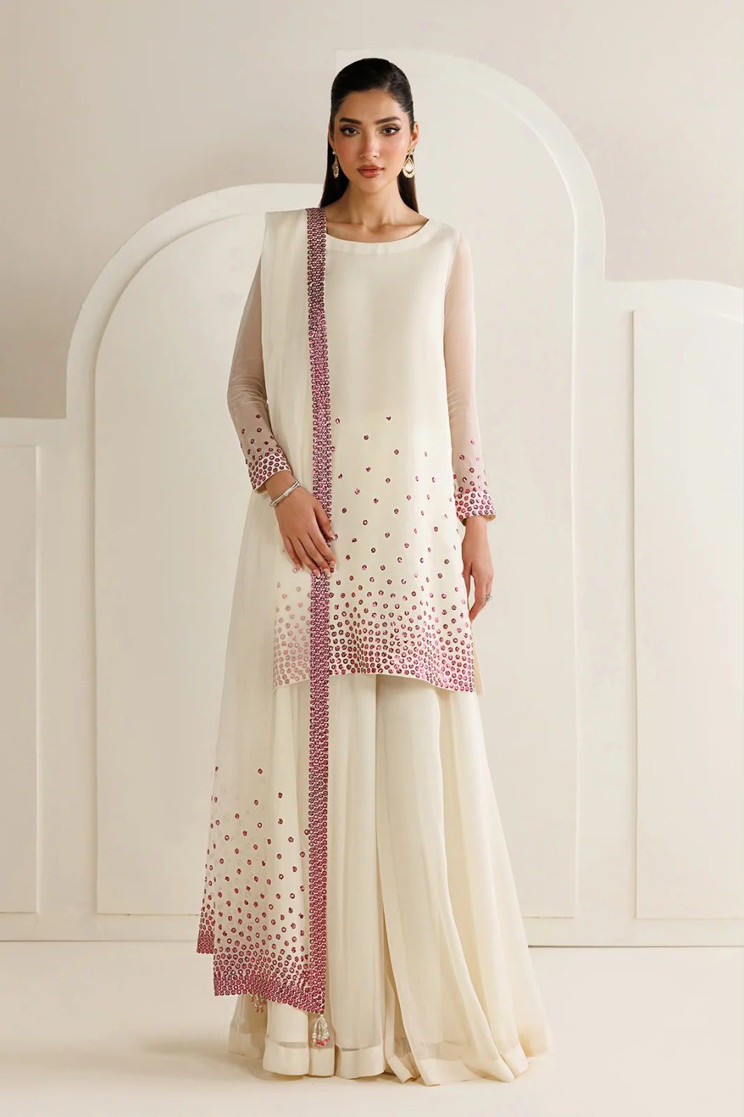 3pcs Jazmin Chiffon Sequence Trending