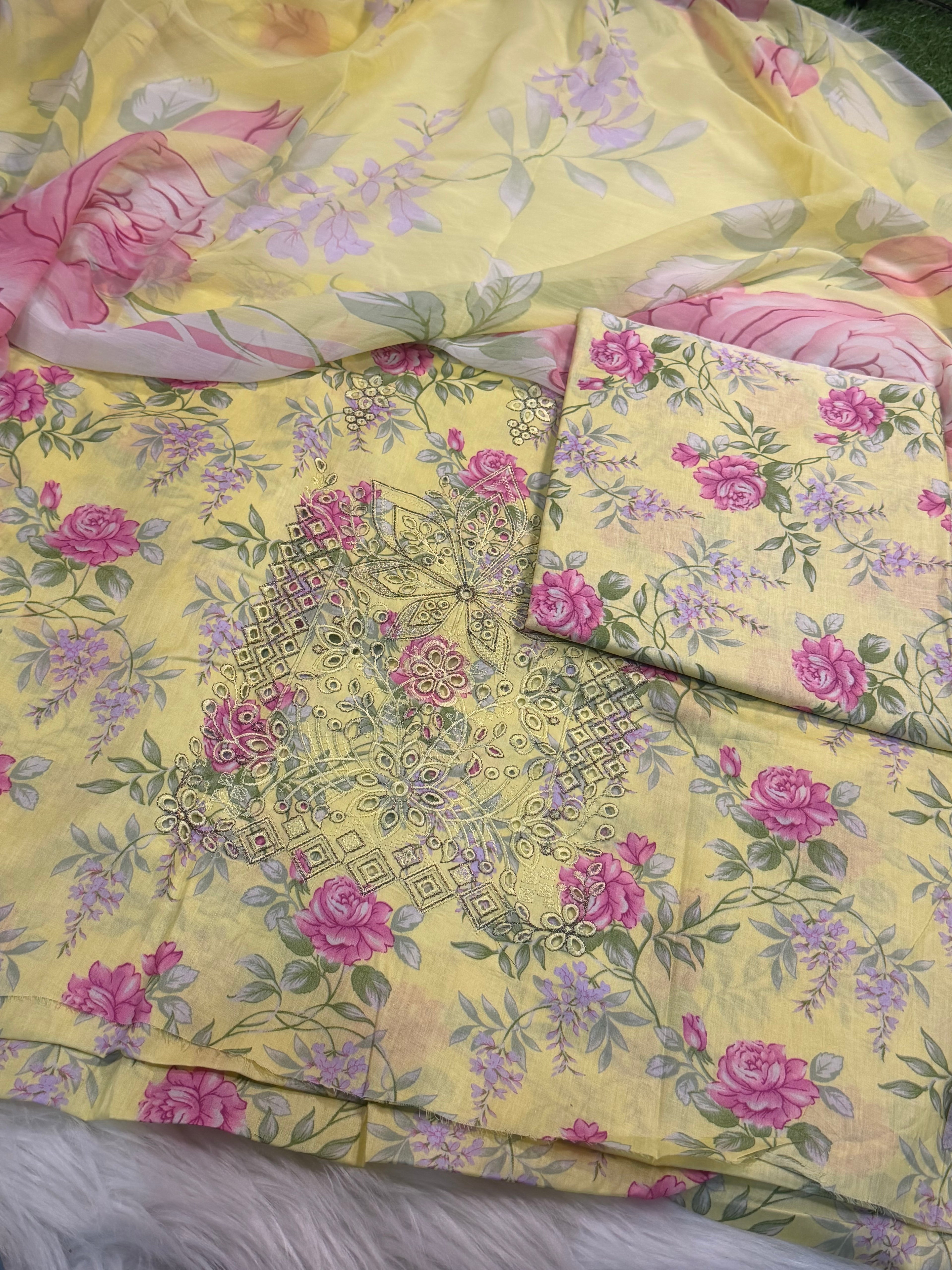 3pcs Lemon Lawn A-03