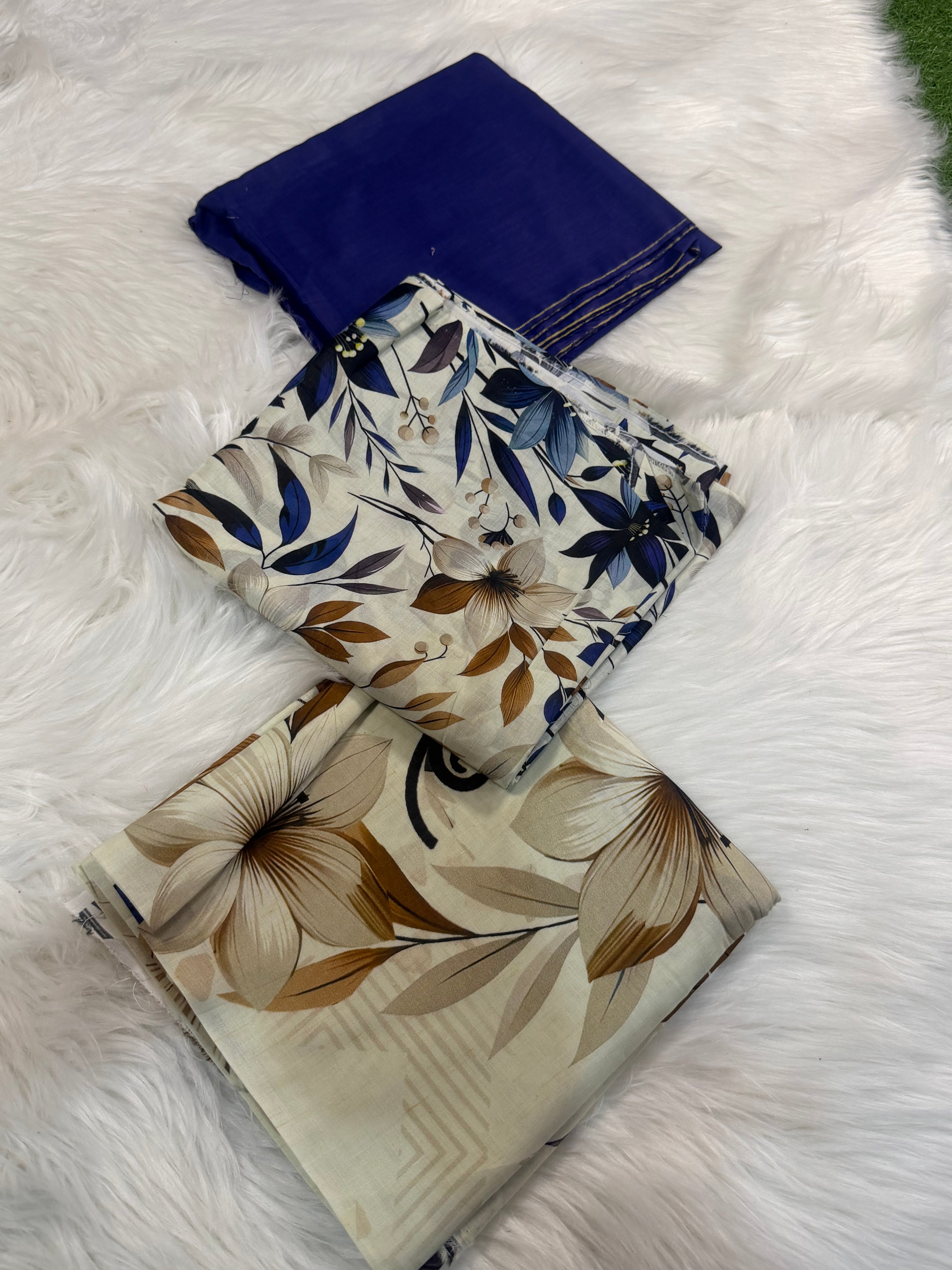 3pcs Alkaram Print lawn D-06