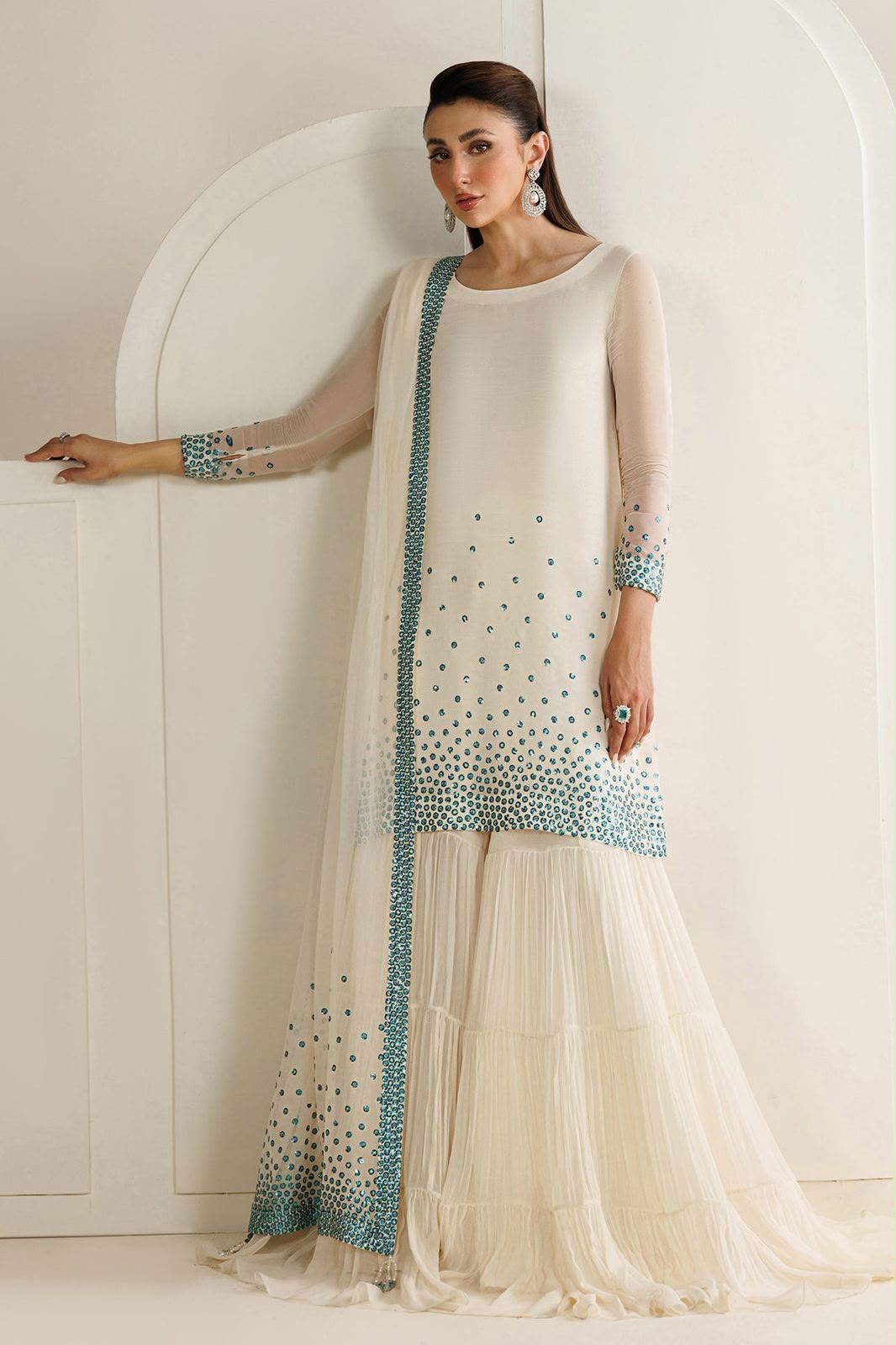 3pcs Jazmin Chiffon Sequence Trending