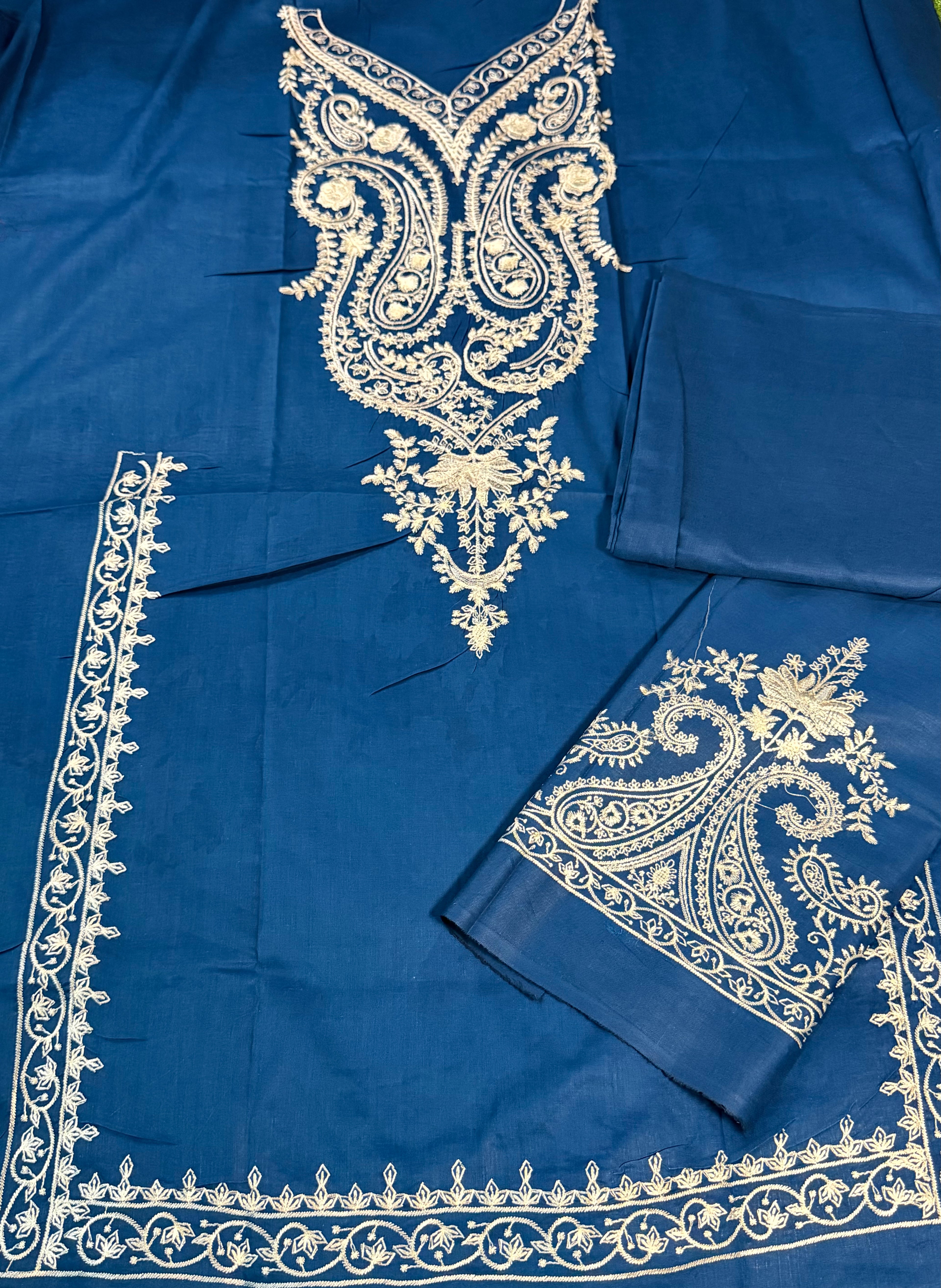 2pcs Maria B Neck Emb Viral lawn