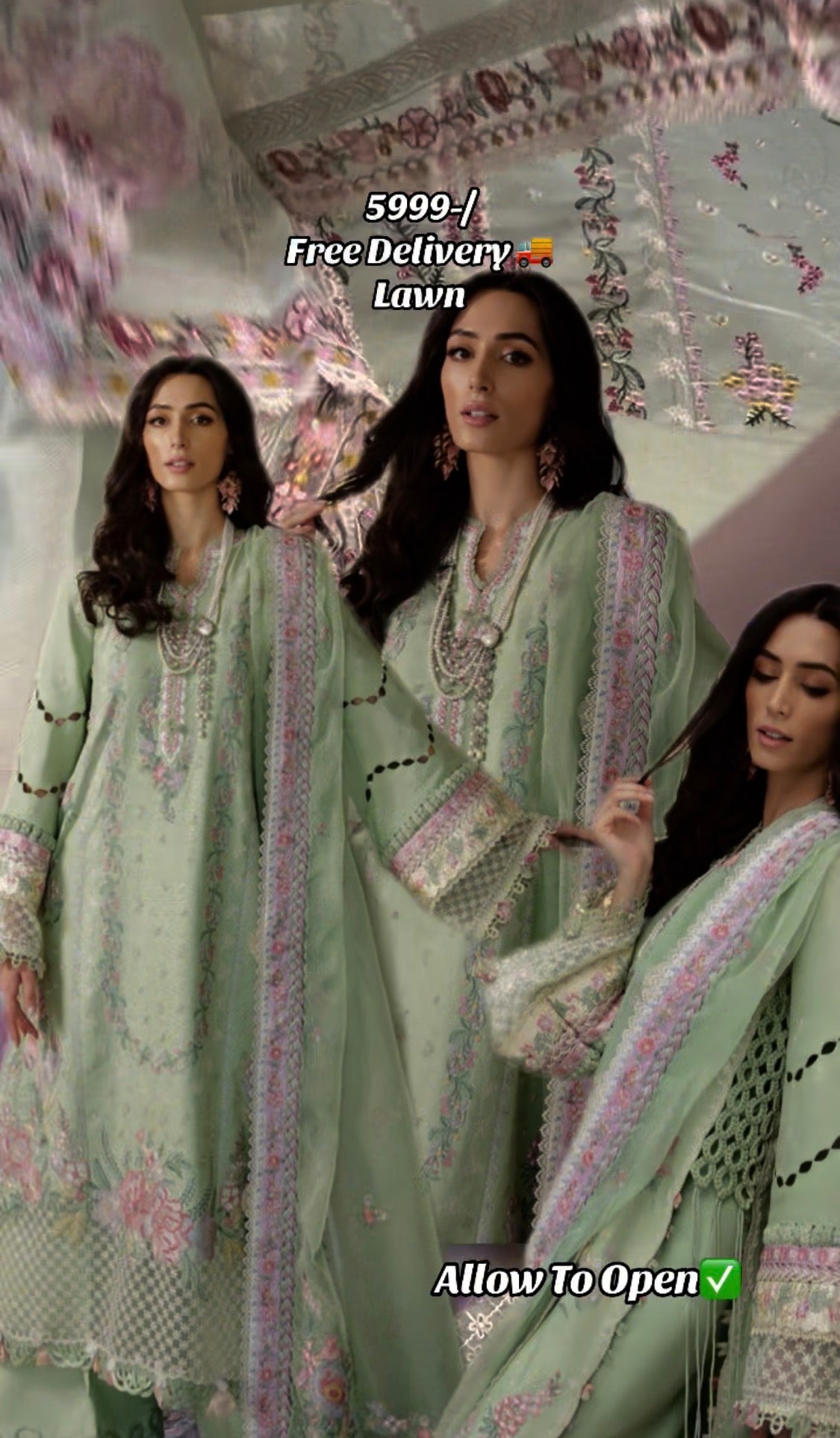 3pcs Womens Republic Pista lawn