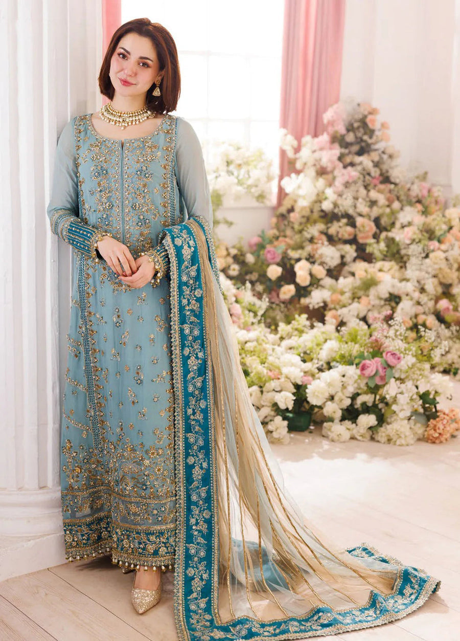 3pcs Chrizmah Chiffon Sky Wedding