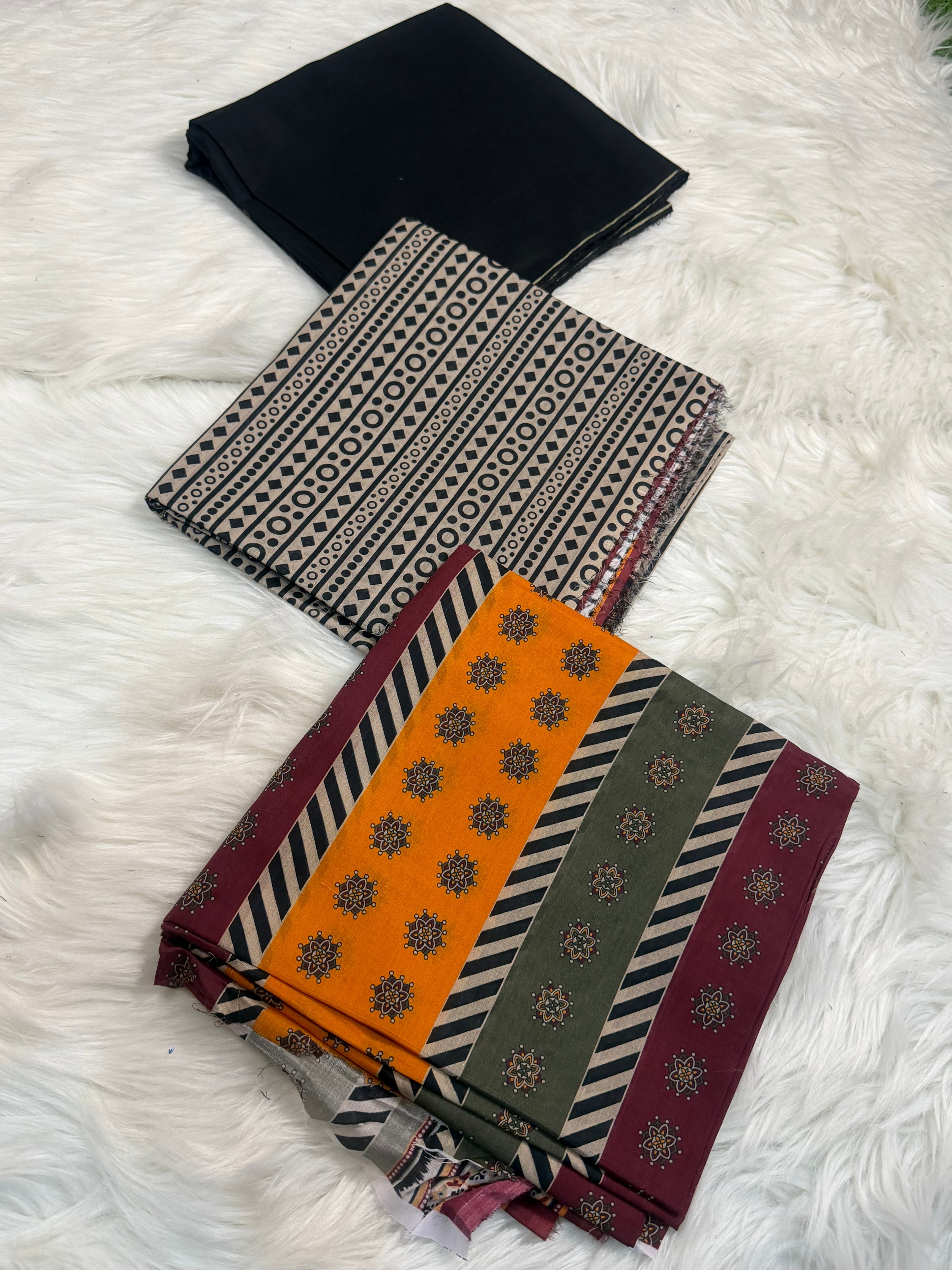 3pcs Binsaeed Uswa zia lawn