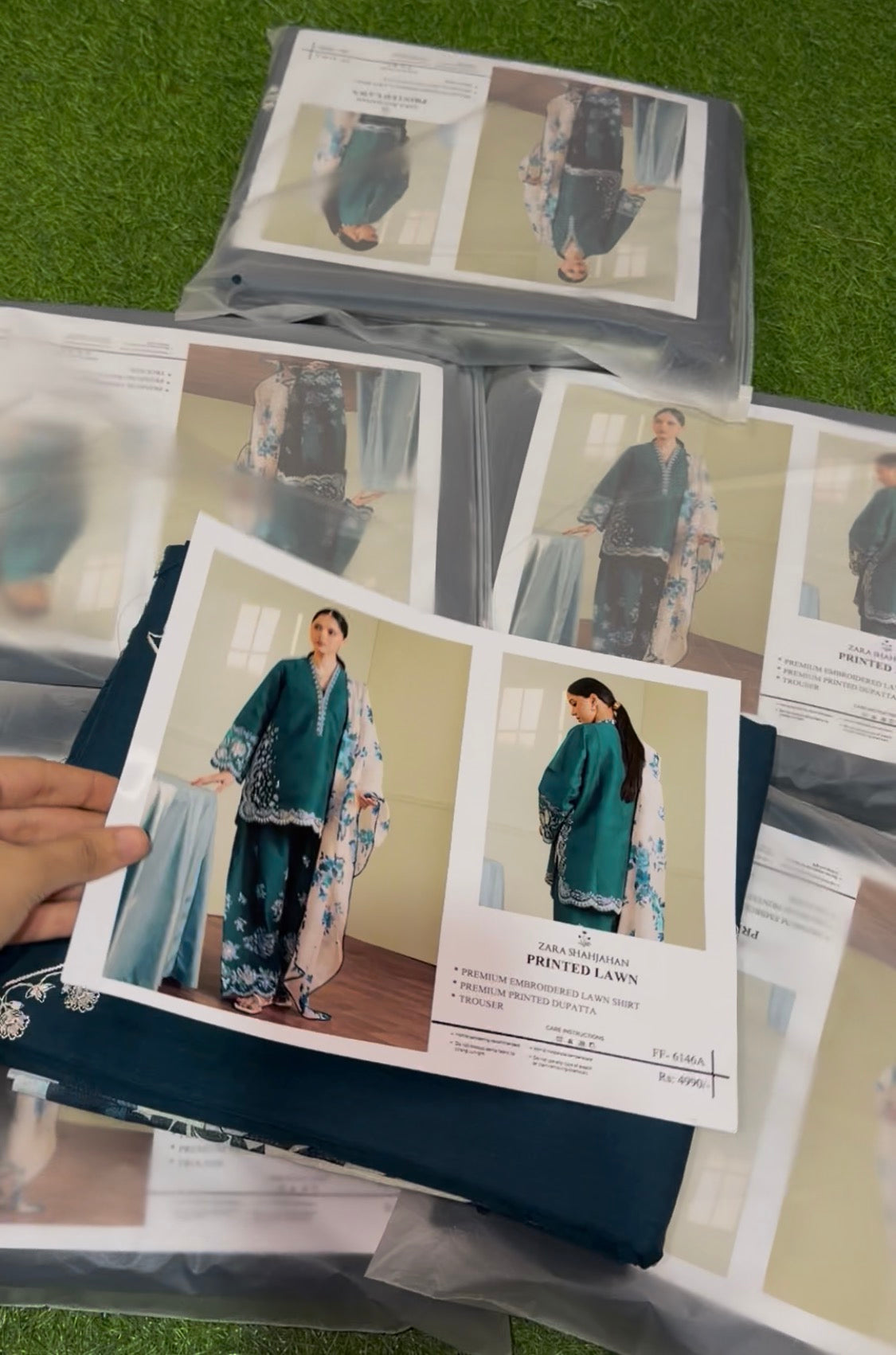 3pcs Zara Shahjhan zinc lawn