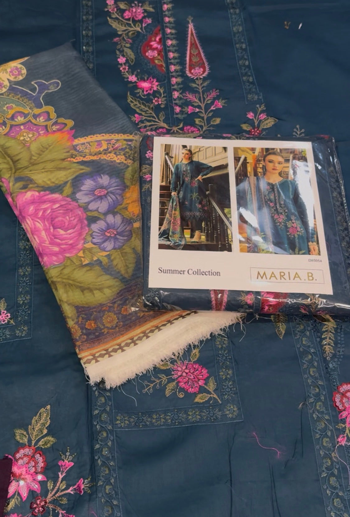 3pcs maria b zinc slp lawn