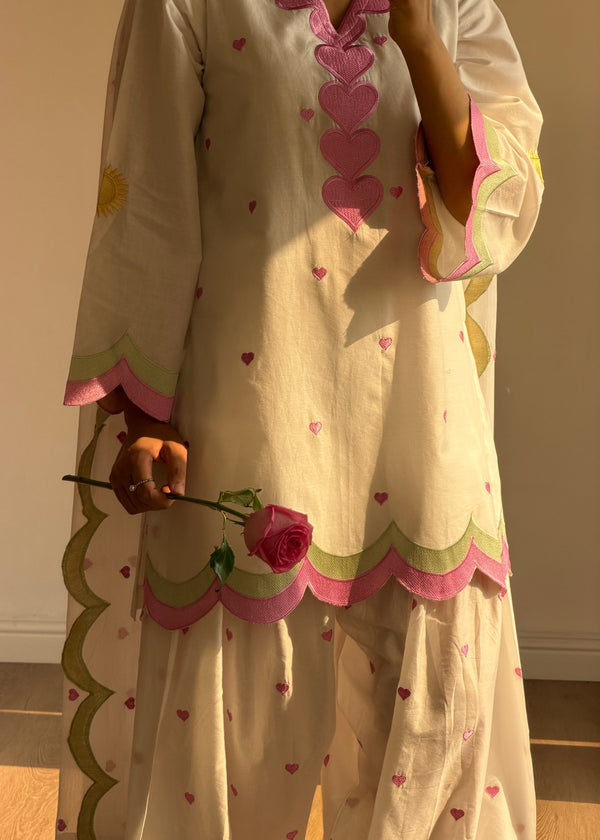 3pcs Silk Offwhite Pinterest Akhroat
