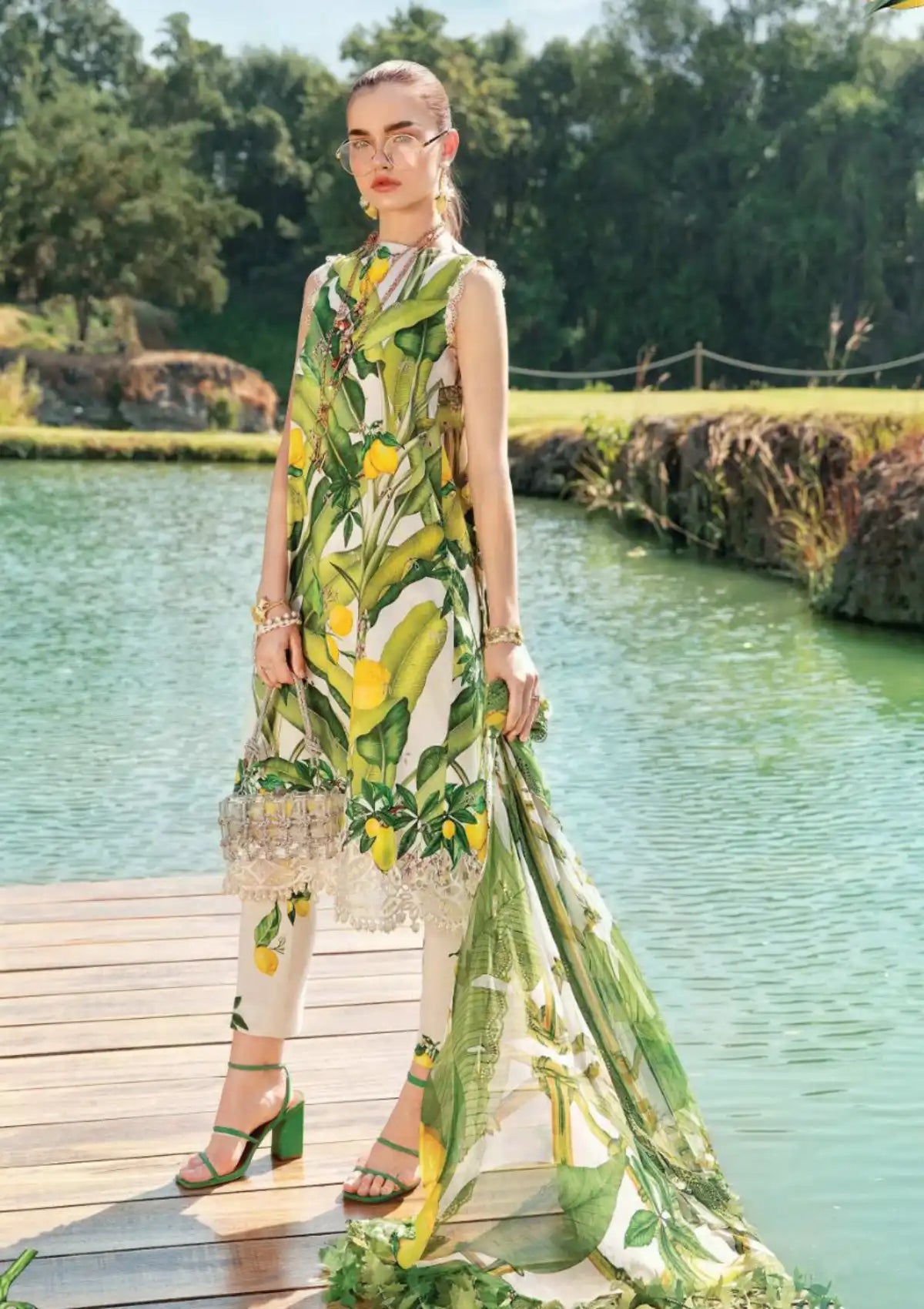 3pcs Parrot mb lawn sale