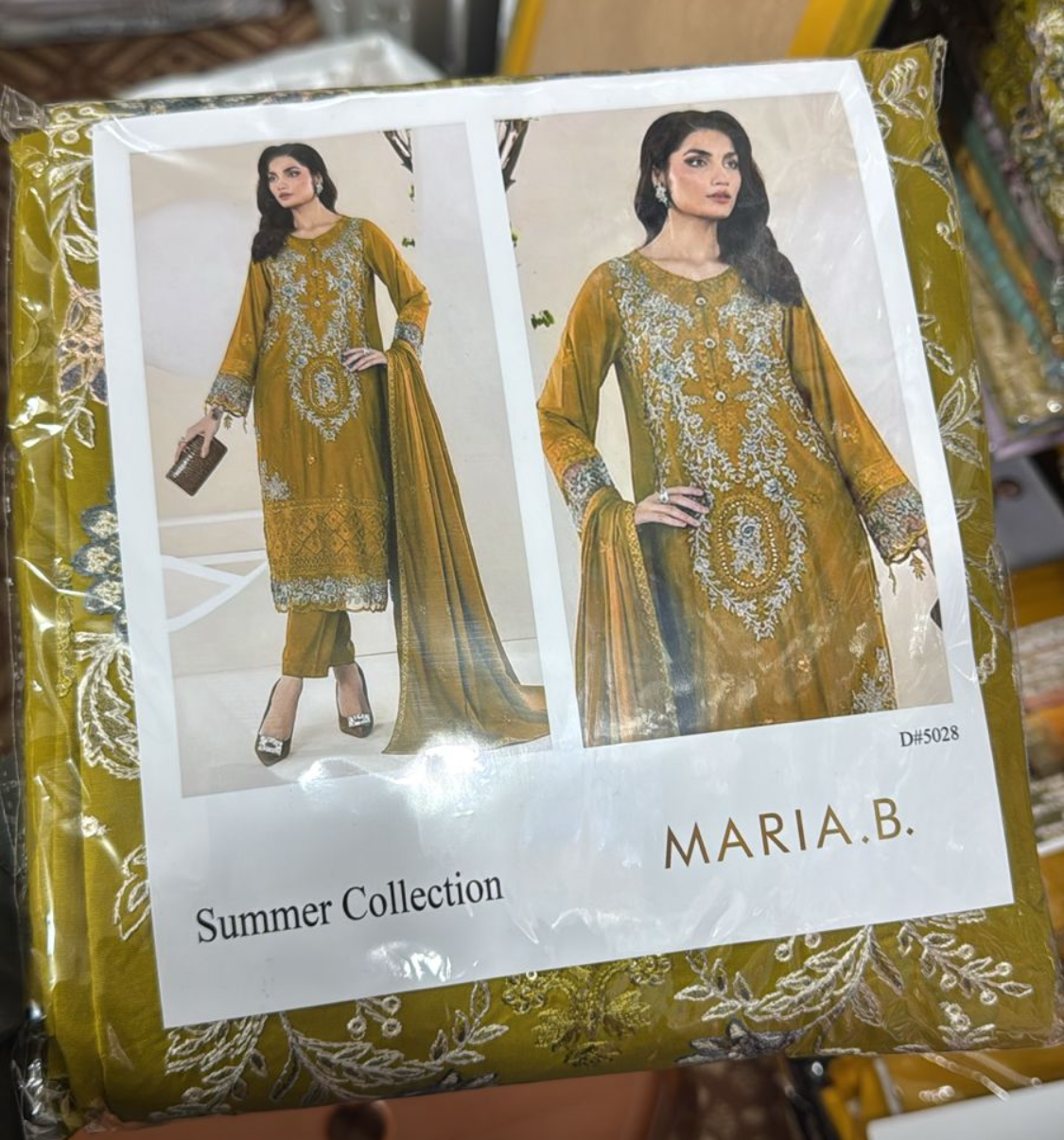 3pcs Mehndiya Maria B lawn