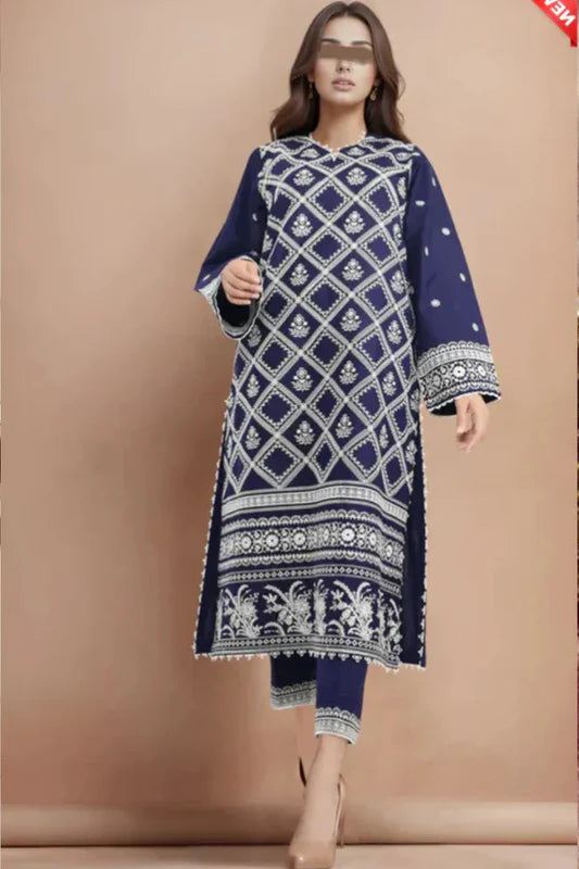 3pcs Saya Royal Blue lawn