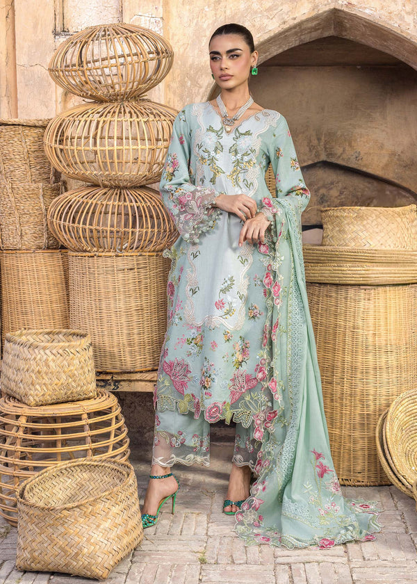 3pcs Saira Shakira lawn pistachio
