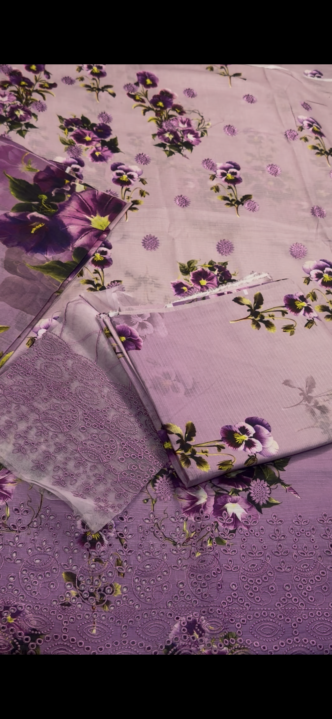 3pcs Purple Adan Libas