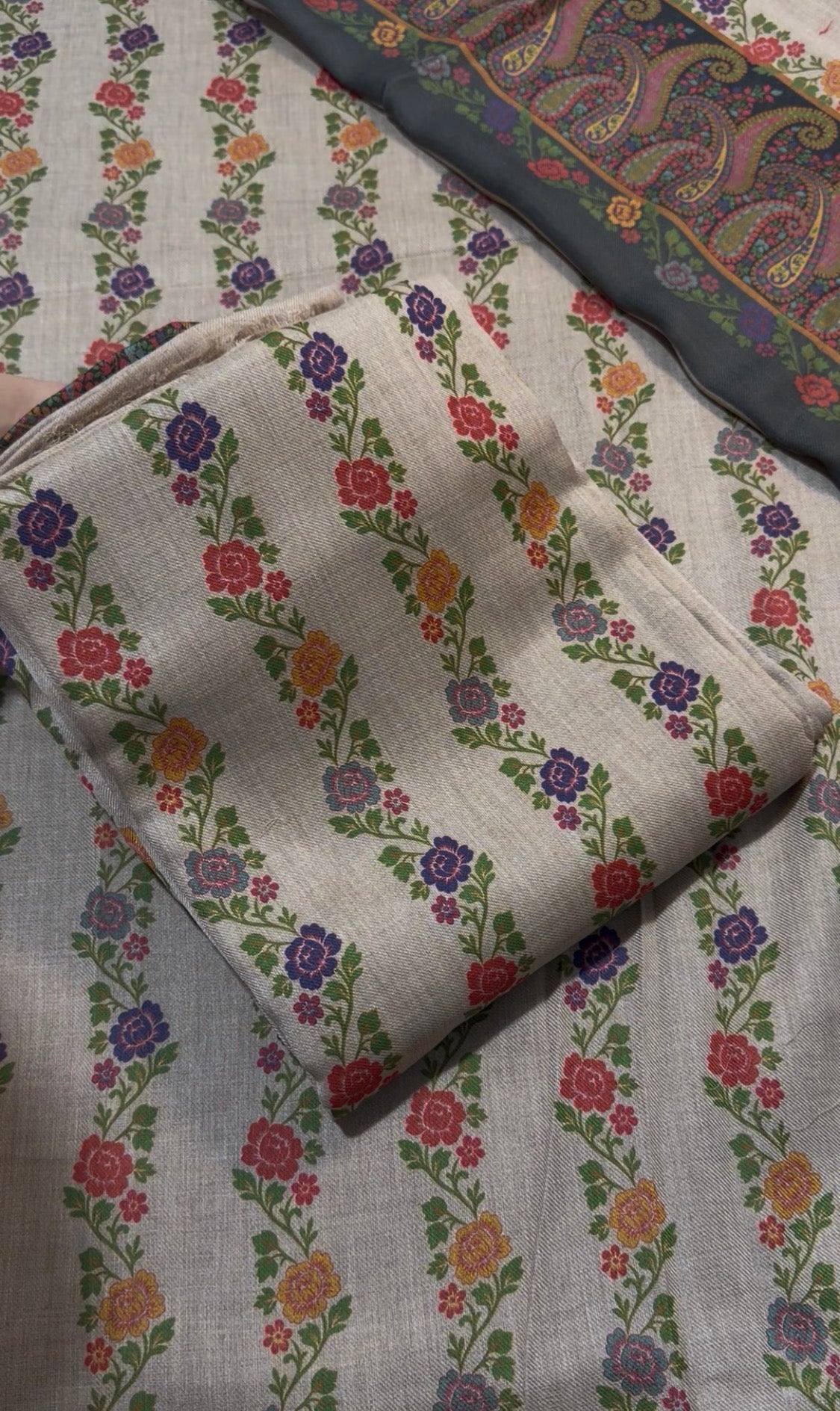 3pcs Acrylic Pashmina Printed Winter Design no 2