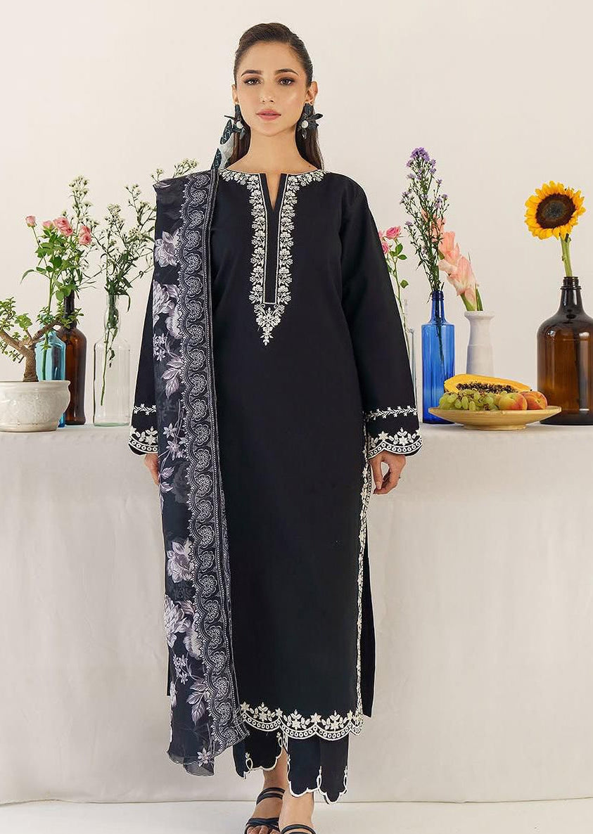 3Pcs Emroidery Blue White Crosstich Dhanak