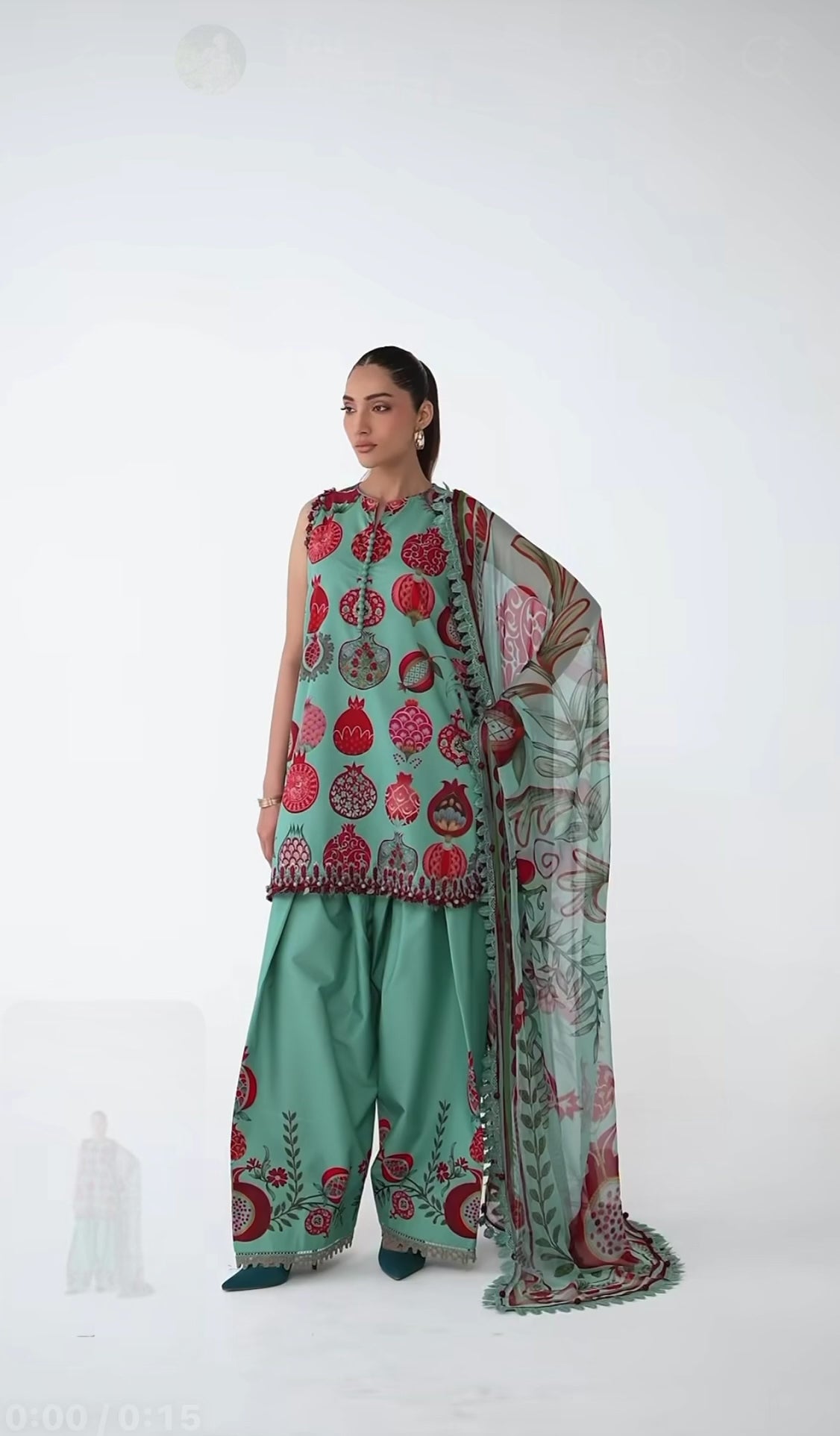 3pcs Anari Zinc Maria B lawn